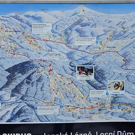 Deluxe S Terasou 3 Ski&bike By Alkatravel Apartmán Janské Lázně