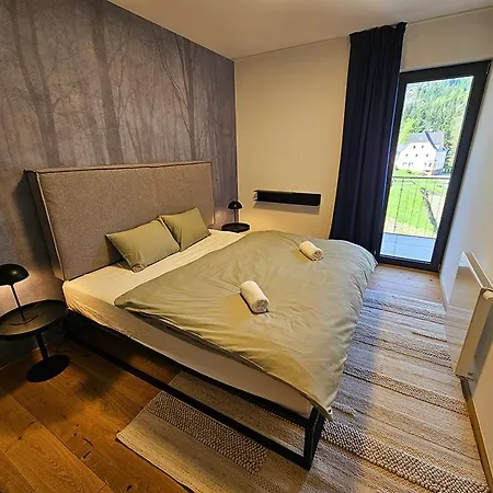 Deluxe S Terasou 3 Ski&bike By Alkatravel Apartmán Janské Lázně