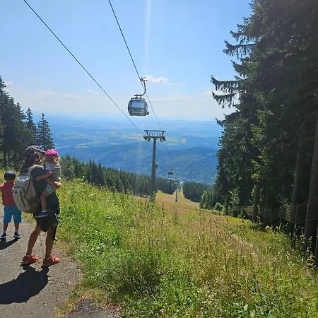 Deluxe Apartman S Terasou Janske Lazne 3 Ski&Bike By Alkatravel *